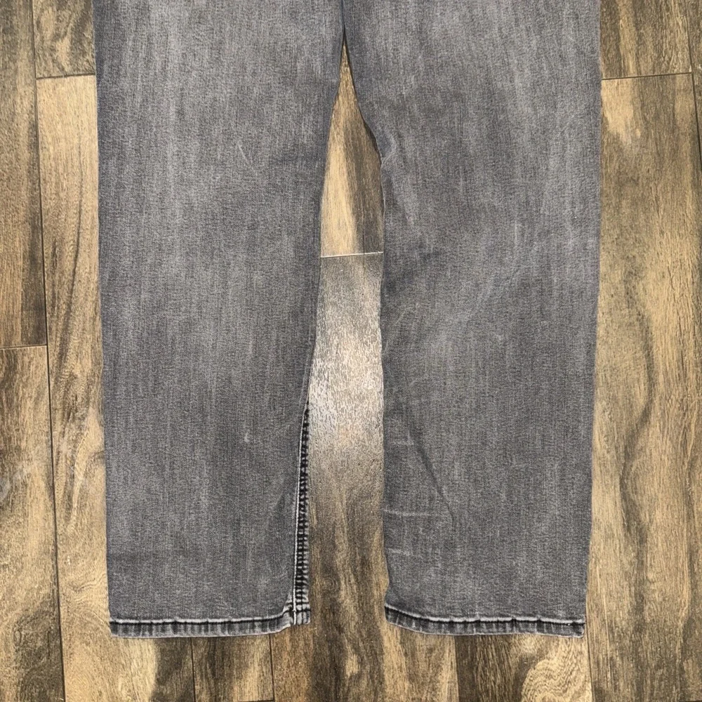 Levi's 541 Slim Fit Straight Leg Dark‎ Wash Grey Denim Jeans Men's Size 38x32
